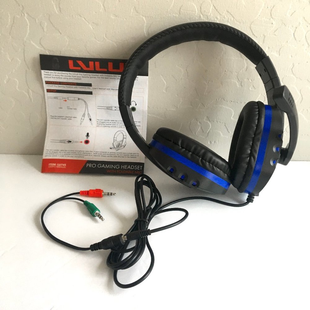 LVLUP LU745 PRO Computer Gaming Kit Headphones, Mouse, Keyboard Bundle Set - Picture 7 of 16